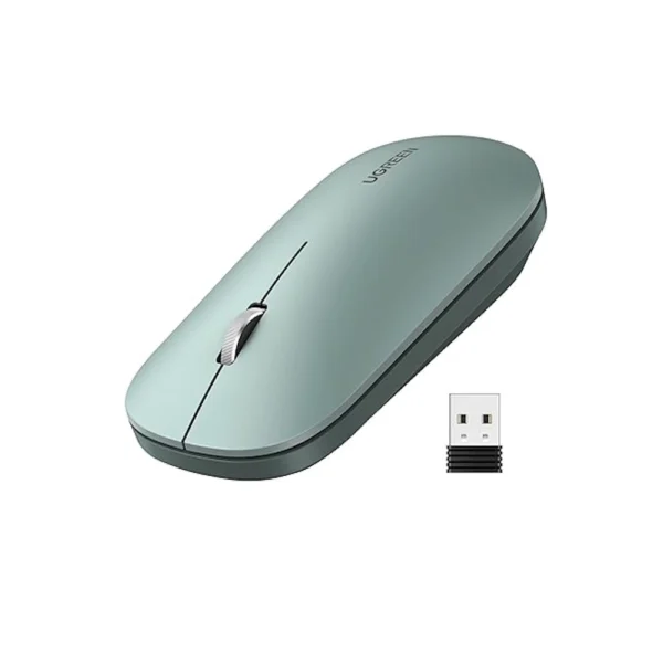 Ugreen 90374 Ultra Slim and Portable Wireless Mouse Green