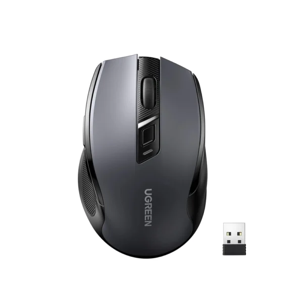 Ugreen 90855 Ergonomic Wireless Mouse (2.4G Wireless & Bluetooth)