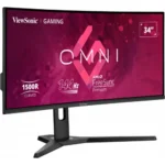 ViewSonic OMNI VX3418-2KPC 34-inch Ultrawide Curved 1440p 1ms 144Hz Gaming Monitor With Adaptive Sync - Image 4