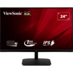 ViewSonic VA2432-H 24-inch Full HD IPS Monitor with Frameless Design, VGA, HDMI, DisplayPort, Eye Care