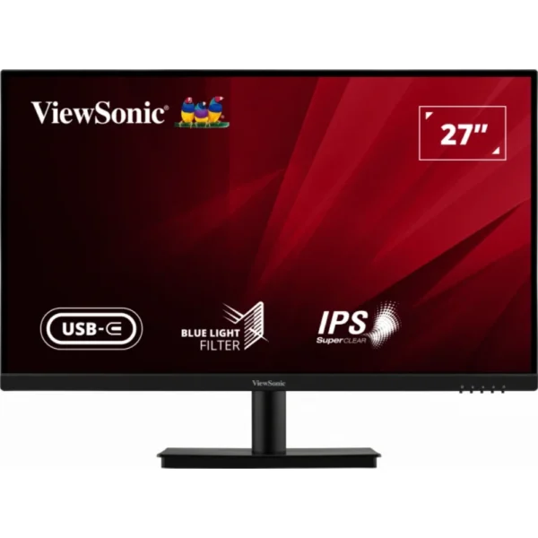 ViewSonic VA2709U-4K 27in 4K UHD Monitor with USB-C and Speakers
