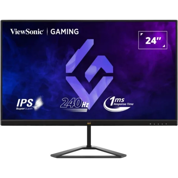 ViewSonic VX2479A-HD-PRO 24in 240Hz FHD IPS Gaming Monitor, Rapid 1ms MPRT, AMD FreeSync, HDR10, 2x HDMI 1.4/1x DisplayPort