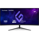 ViewSonic VX3418C-2K 34in UWQHD 180Hz VA Curved Gaming Monitor