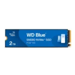 Western Digital 2TB WD Blue SN580 WDS200T3B0E NVMe SSD - Gen4 x4 PCIe 16Gb/s, M.2 2280, Up to 4,150 MB/s
