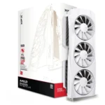 XFX RX-97TQICKW9 Quicksilver AMD Radeon RX 9070 XT White Gaming  Graphics Card, 16GB GDDR6 256bit, HDMI/3x DP, AMD RDNA 4