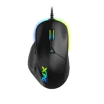 XPG Alpha Wired Gaming Mouse, 16,000 DPI, 400 IPS, 6 Programmable Buttons, Ergonomic Design
