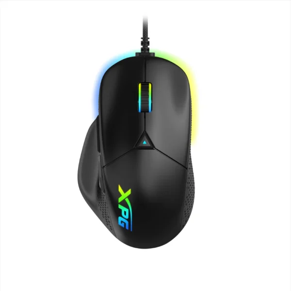 XPG Alpha Wired Gaming Mouse, 16,000 DPI, 400 IPS, 6 Programmable Buttons, Ergonomic Design