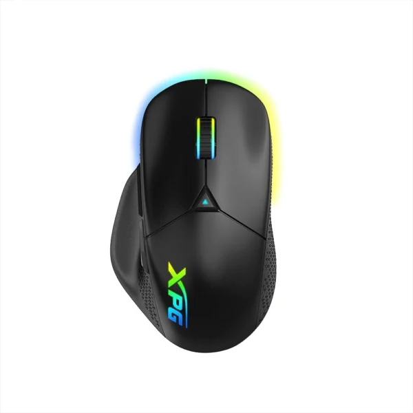 XPG Alpha Wireless Gaming Mouse, 16,000 DPI, 400 IPS, 6 Programmable Buttons, Ergonomic Design