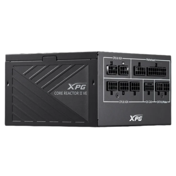 XPG Core Reactor II VE 750W, ATX3.0, 80 Plus Gold, ATX, Fully Modular Power Supply