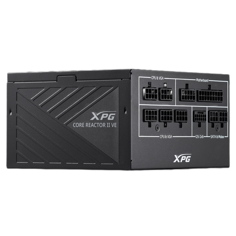 xpg-core-reactor-ii-ve-750w-modular-power-supply-a1.webp XPG Core Reactor II VE 850W, ATX3.0, 80 Plus Gold, ATX, Fully Modular Power Supply - Image 1