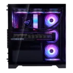 XPG Invader X BTF Mid-Tower PC Case, Reverse-Connector Motherboard Compatibility – Black - Image 3