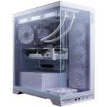 XPG Invader X BTF Mid-Tower PC Case, Reverse-Connector Motherboard Compatibility – White - Image 2