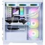 XPG Invader X BTF Mid-Tower PC Case, Reverse-Connector Motherboard Compatibility – White - Image 3