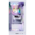 XPG Invader X BTF Mid-Tower PC Case, Reverse-Connector Motherboard Compatibility – White - Image 4