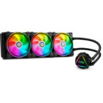 XPG Levante X 360 ARGB All-in-One Liquid CPU Cooler - Black - Image 3