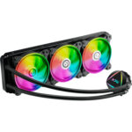 XPG Levante X 360 ARGB All-in-One Liquid CPU Cooler - Black - Image 2