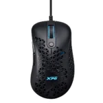 XPG Slingshot Wired Gaming Mouse - 12K DPI - Customizable RGB - 100% PTFE Skates - 73g - Black