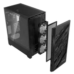 XPG STARKER AIR BTF E-ATX RGB Mid Tower Gaming Case - Black - 4 ARGB Fans Pre-Installed - Image 4