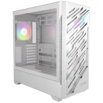 XPG STARKER AIR BTF E-ATX RGB Mid Tower Gaming Case - White - 4 ARGB Fans Pre-Installed