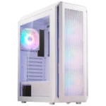 XPG VALOR AIR Plus Mid Tower Gaming Case - White - 4 ARGB Fans Pre-Installed
