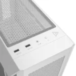 XPG VALOR AIR Plus Mid Tower Gaming Case - White - 4 ARGB Fans Pre-Installed - Image 2