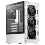 XPG Valor Mesh Compact Mid-Tower ATX Case - White - Image 4
