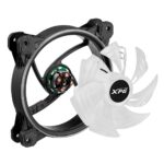 XPG HURRICANE 120 ARGB Efficient PWM Design Casing Fan - Black - Image 3