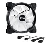 XPG HURRICANE 140 ARGB Efficient PWM Design Casing Fan - Black - Image 4