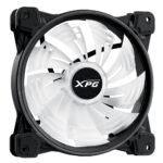 XPG HURRICANE 140 ARGB Efficient PWM Design Casing Fan - Black - Image 2