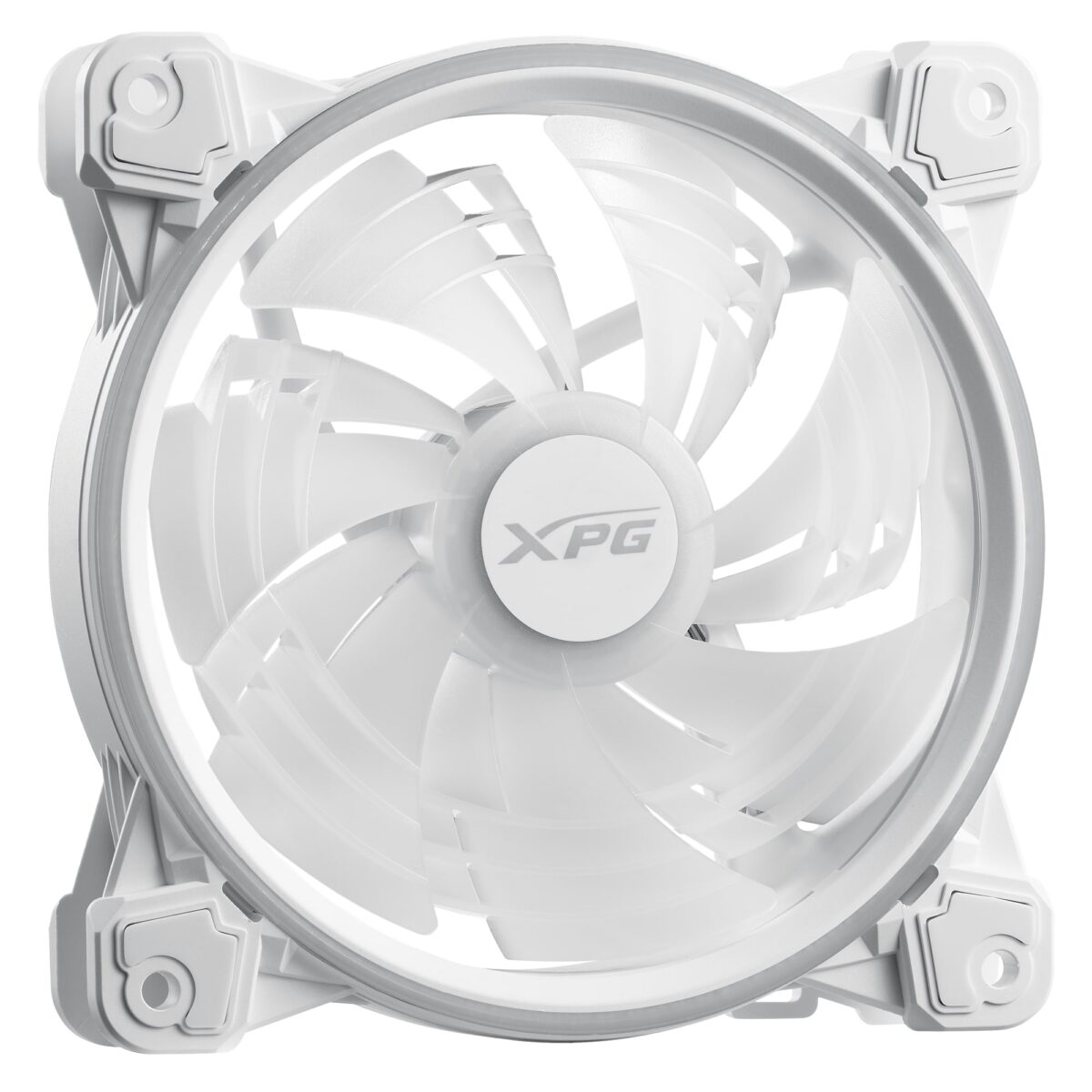 XPG HURRICANE 120 ARGB Efficient PWM Design Casing Fan - White - Image 2