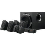 Logitech Z906 5.1 Surround Sound Speaker System - THX, Dolby Digital and DTS Digital Certified - Black - Image 2