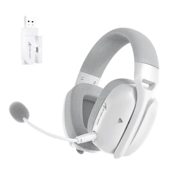 ATTACK SHARK L80PRO Wireless Gaming Headset - White