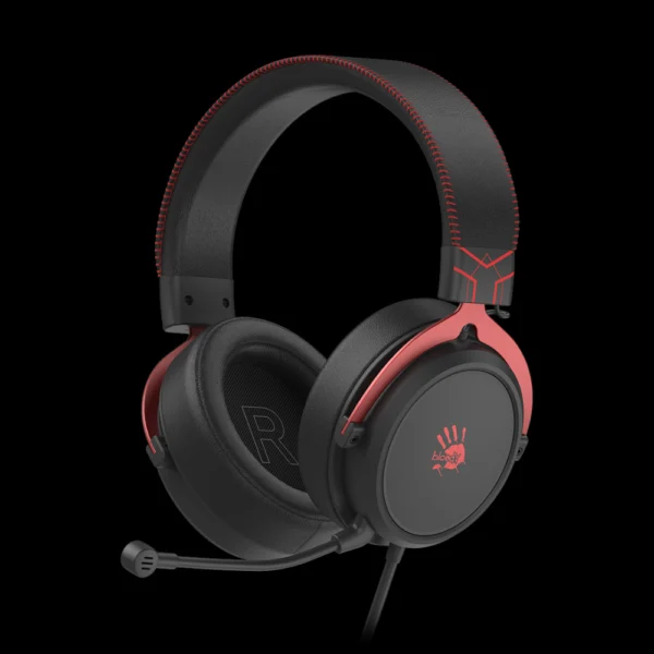 Bloody M590i Virtual 7.1 Surround Sound Gaming Headset - Sports Red