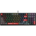 Bloody S98 Mechanical Gaming Keyboard - Red Switches - Bloody Red