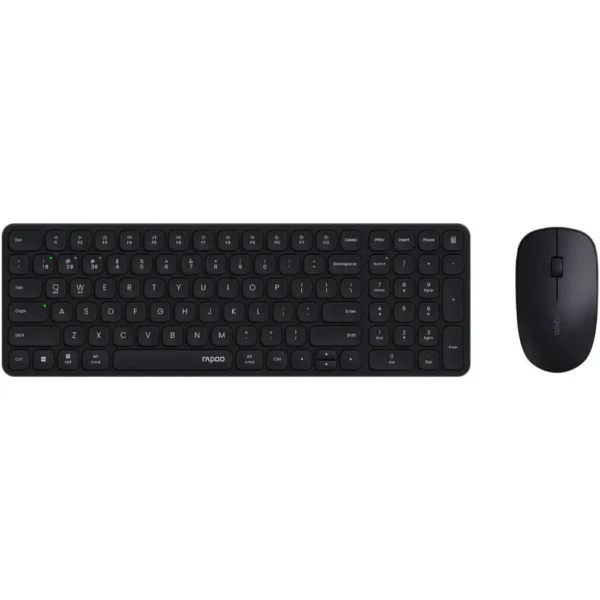 Rapoo 9320M Multi-mode Wireless Mouse & Keyboard - US_Dark Grey