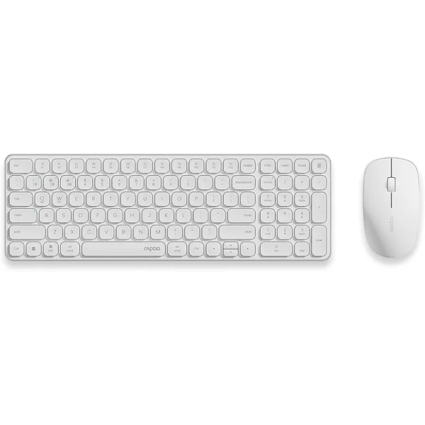 Rapoo 9320M Multi-mode Wireless Mouse & Keyboard - US_White