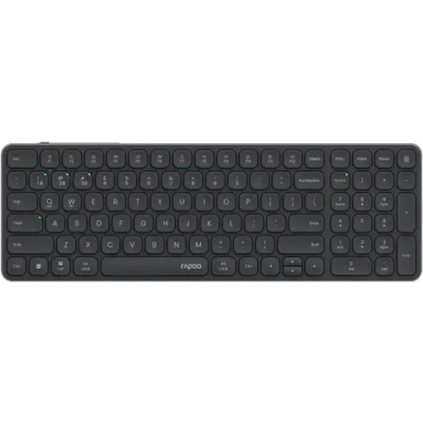 Rapoo 9350L Multi-mode Wireless Keyboard - US_Dark Grey