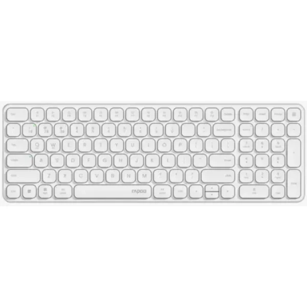 Rapoo 9350L Multi-mode Wireless Keyboard - US_White