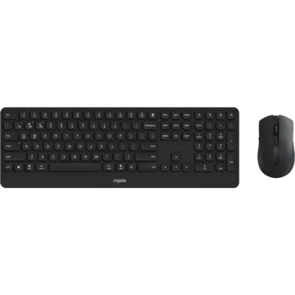 Rapoo 9510M Multi-mode Wireless Mouse & Keyboard - US_Dark Grey