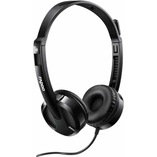 Rapoo H100 Wired Stereo Headset - Black