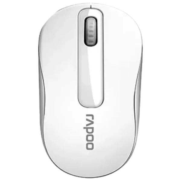 Rapoo M10 Plus Silent Wireless Optical Mouse - White