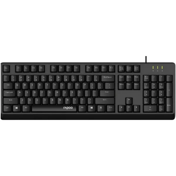 Rapoo NK1900 Wired Keyboard - US_Black