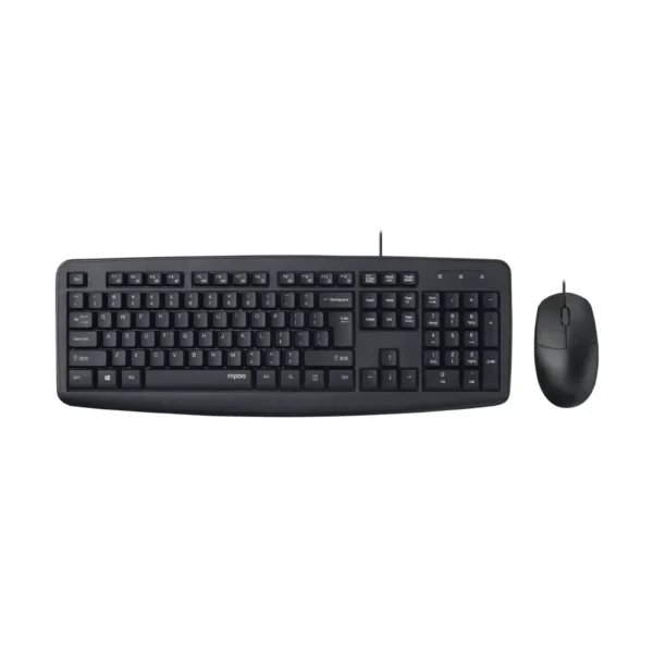 Rapoo NX1600 Wired Mouse & Keyboard Combo - US_Black