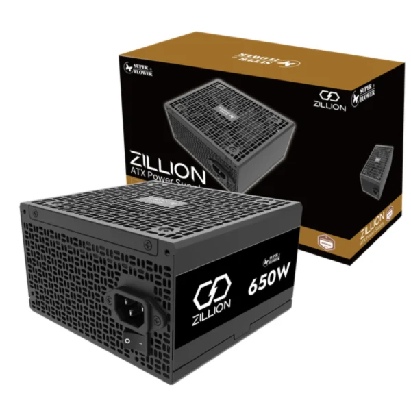 Super Flower Zillion DB 650W ATX3.1 (2025) 80+ Silver Power Supply