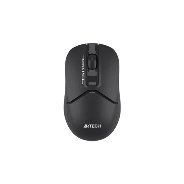 A4tech FB12S Fstyler Dual-Mode Bluetooth & 2.4G Non-Rechargeable Silent Click Mouse USB - Black
