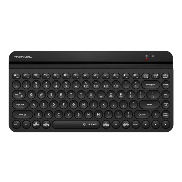A4tech FBK30 Fstyler Bluetooth & 2.4G Quiet Key Keyboard, USB, US Layout - Black