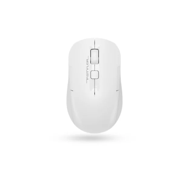 A4tech FG16CS Air2 Fstyler 2.4G Wireless Silent Click Rechargeable Mouse - White