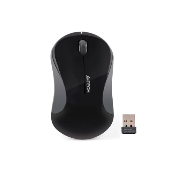 A4tech G3-270NS Wireless Silent Click Mouse USB - Black
