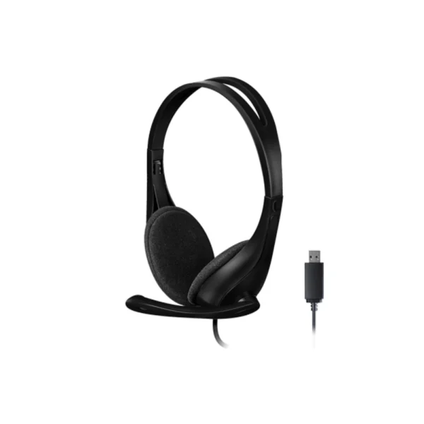 A4tech HU-9 USB Stereo Headset - Black