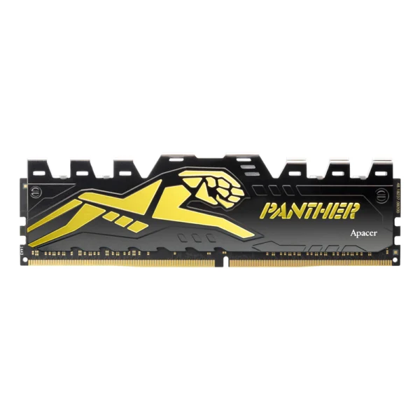 Apacer PANTHER DDR4 3200MHz UDIMM Desktop Memory, Claw-shaped Heat Spreader Design - 16GB